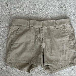 Jcrew khaki shorts